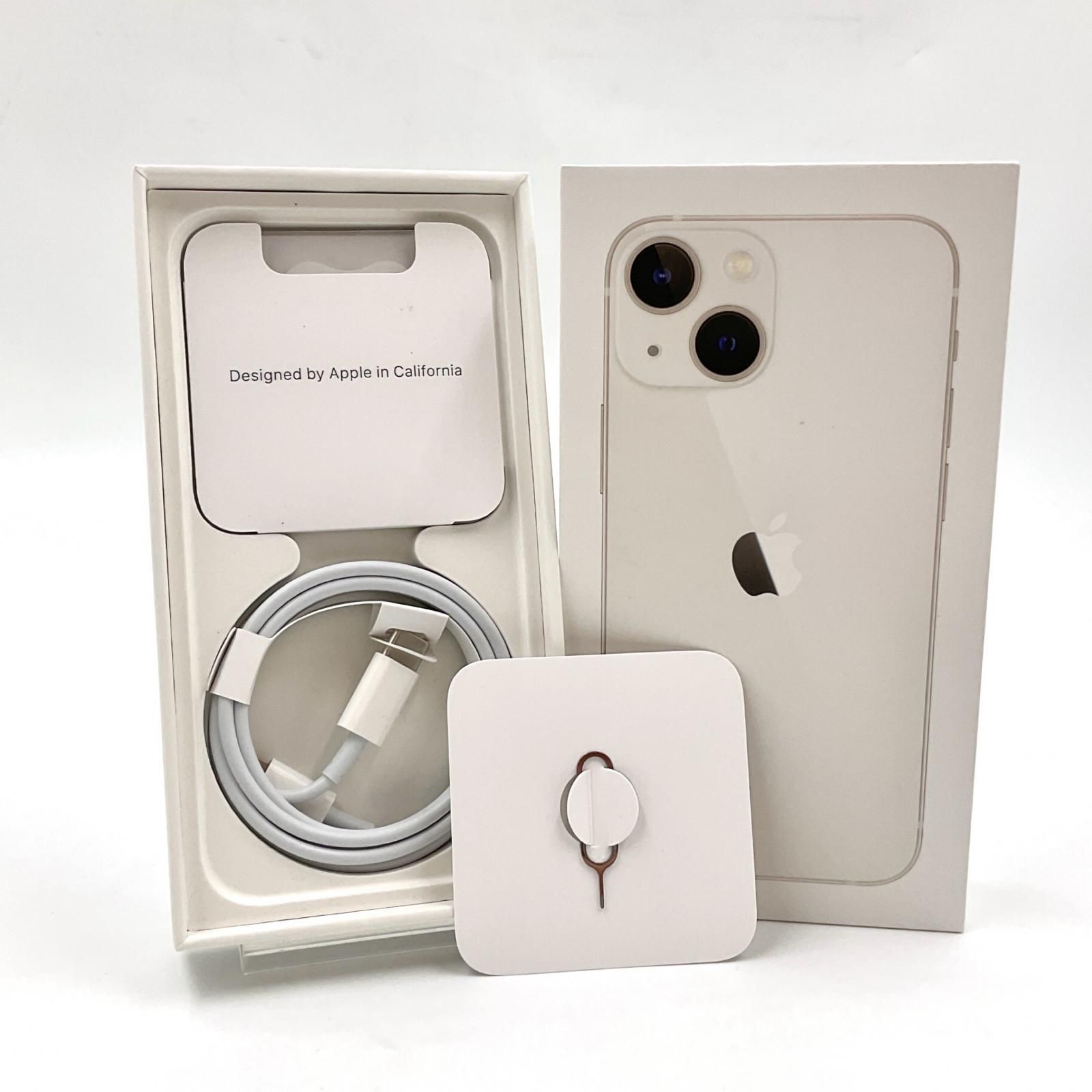 iPhone 13 mini 128GB スターライト docomo 白ロム 動作確認済 83 