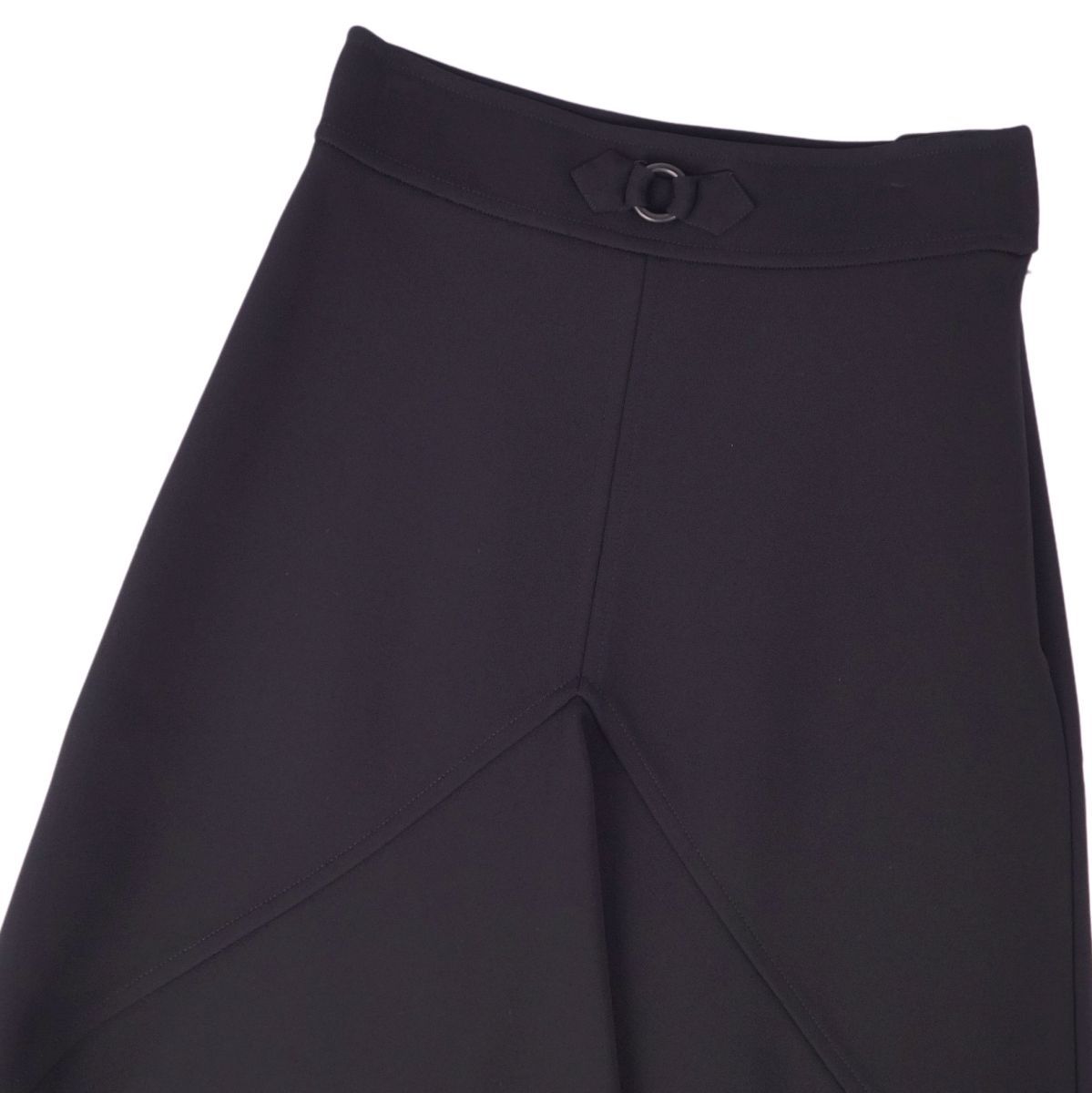 極美品 エルメス HERMES スカート 23SS レーヨン ジャージー ボトム