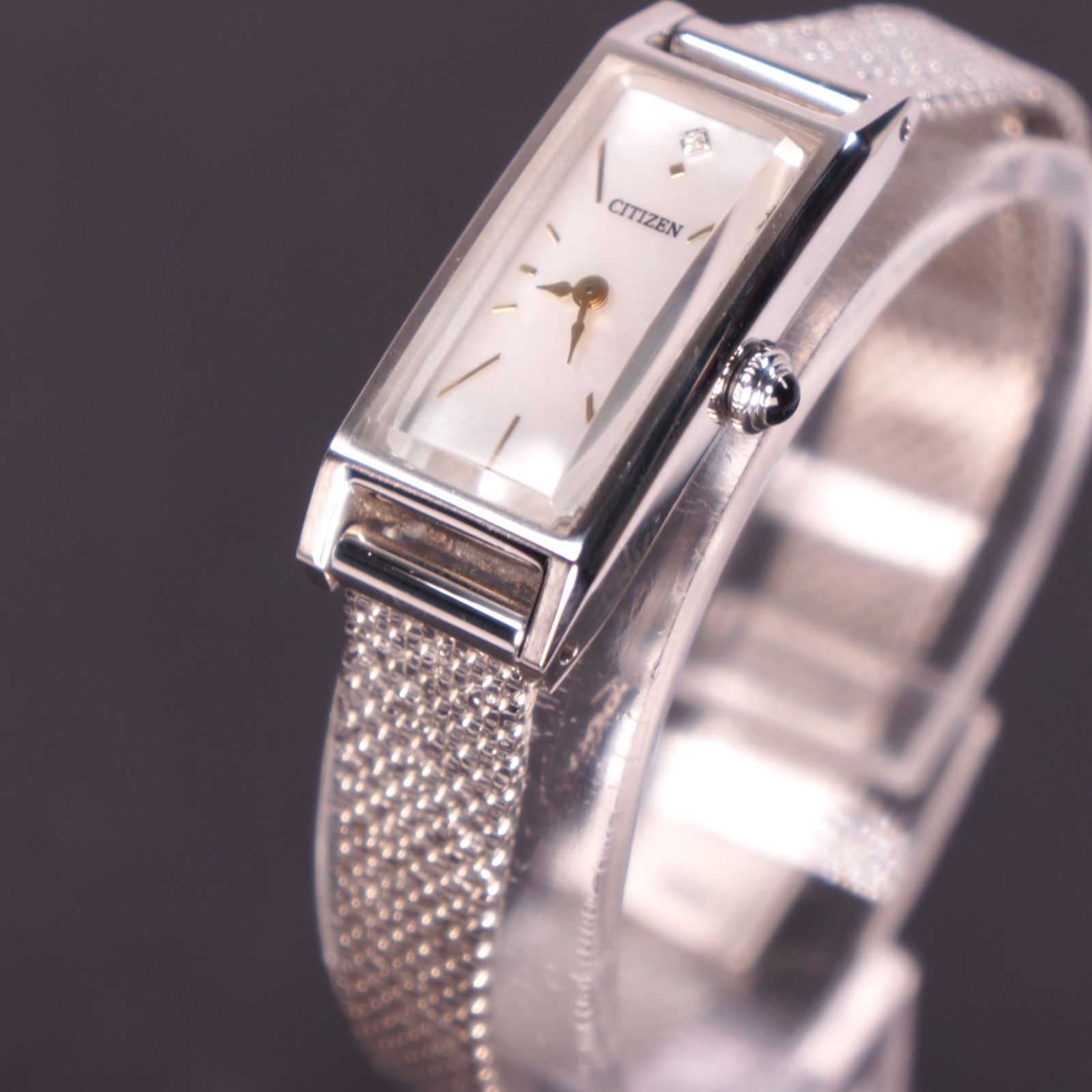 【稼働極美品】citizen　Kii：15周年記念モデル　1Pダイヤ 稼働美品】citizen Kii：15周年記念モデル 1Pダイヤ 保証期間内