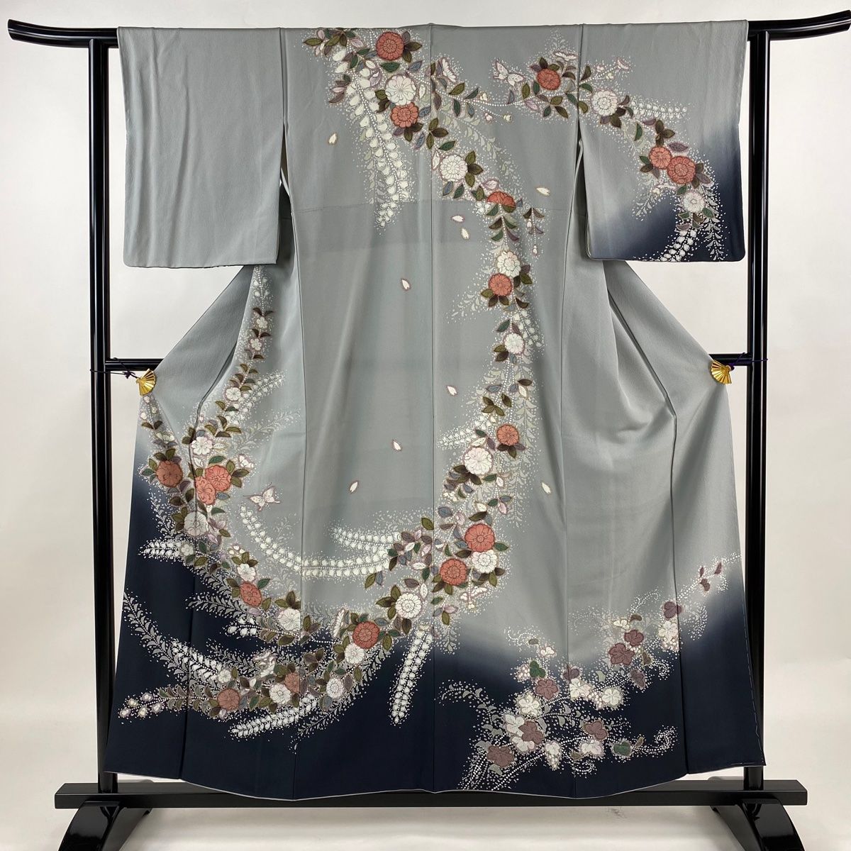 小紋 身丈165cm 裄丈68cm 正絹 名品