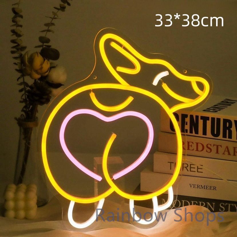 【新品】ネオンサイン ネオンイトネオン管おしゃれ LED ネオン看板 照明 gut14