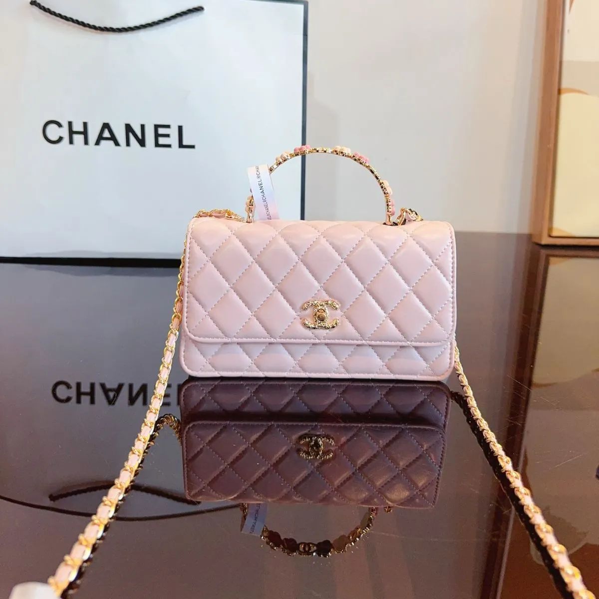 ◆極上美品 Chanel シャネル クロスボディバッグ