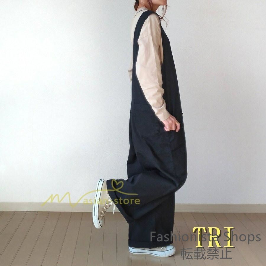 新品未使用】オールインワン サロペット 夏 オーバーサイズサロペット 