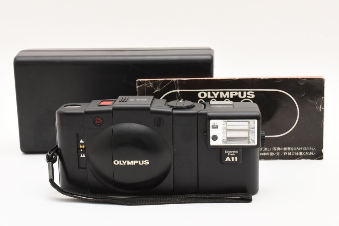 美品 OLYMPUS XA2 A11 セット コンパクトフィルムカメラ