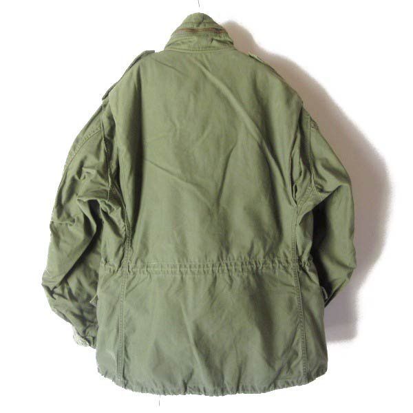 70s 実物 米軍 M-65 3rd フィールド ジャケット M-S サード ブラス