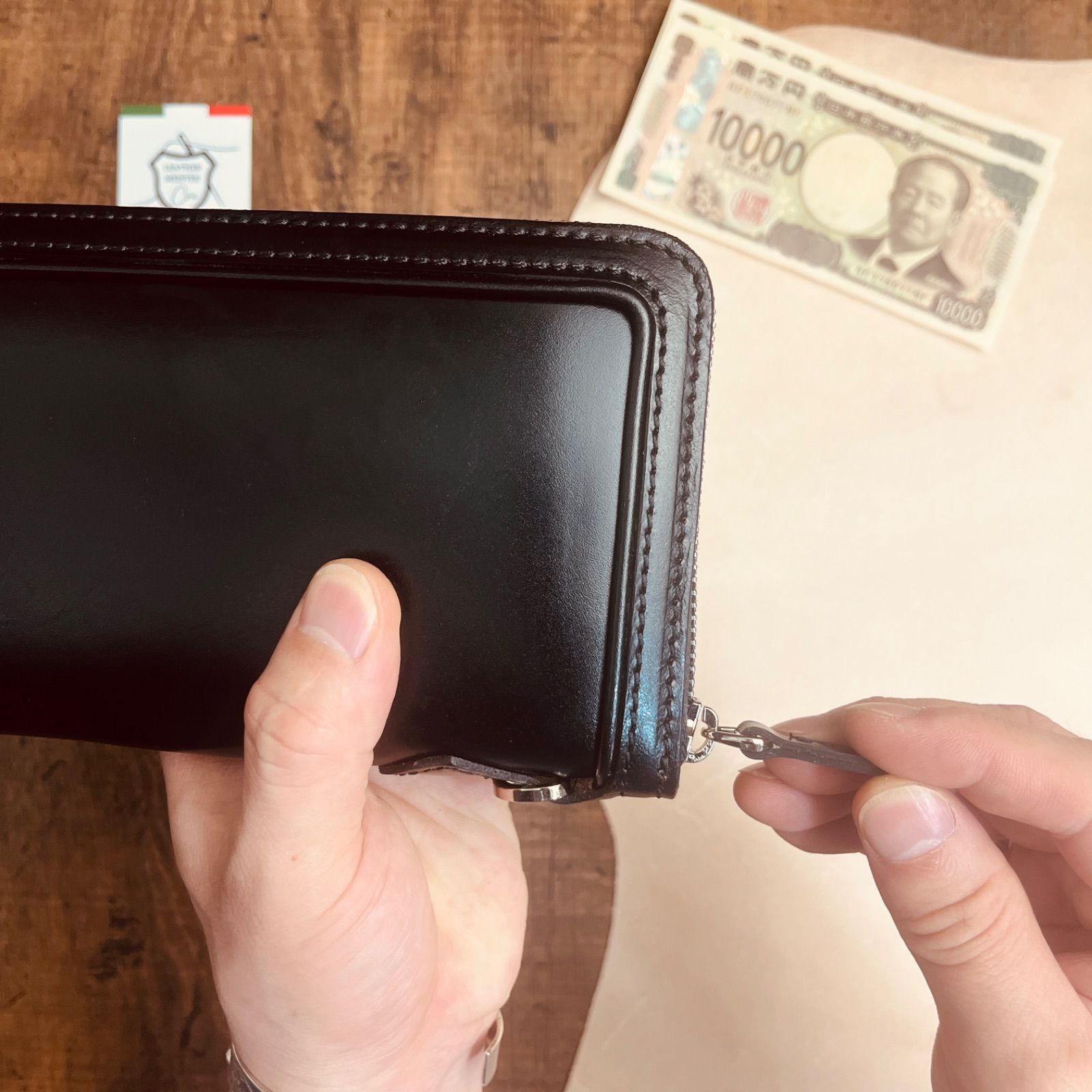 本革 ハンドメイド