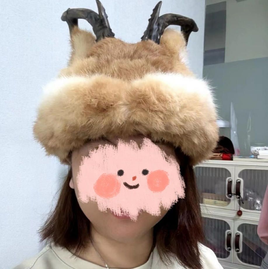 民族風オレン春族牽角帽