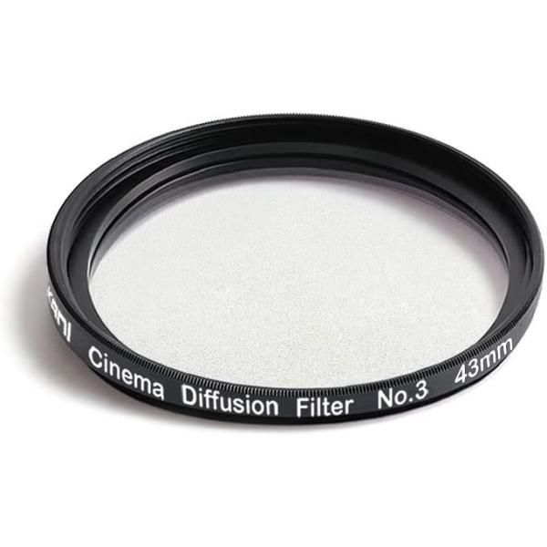 KANI シネマディフュージョンフィルター No 3 43 mm CDF ソフトフィルター ポートレート 夜景 イルミネーション 丸枠