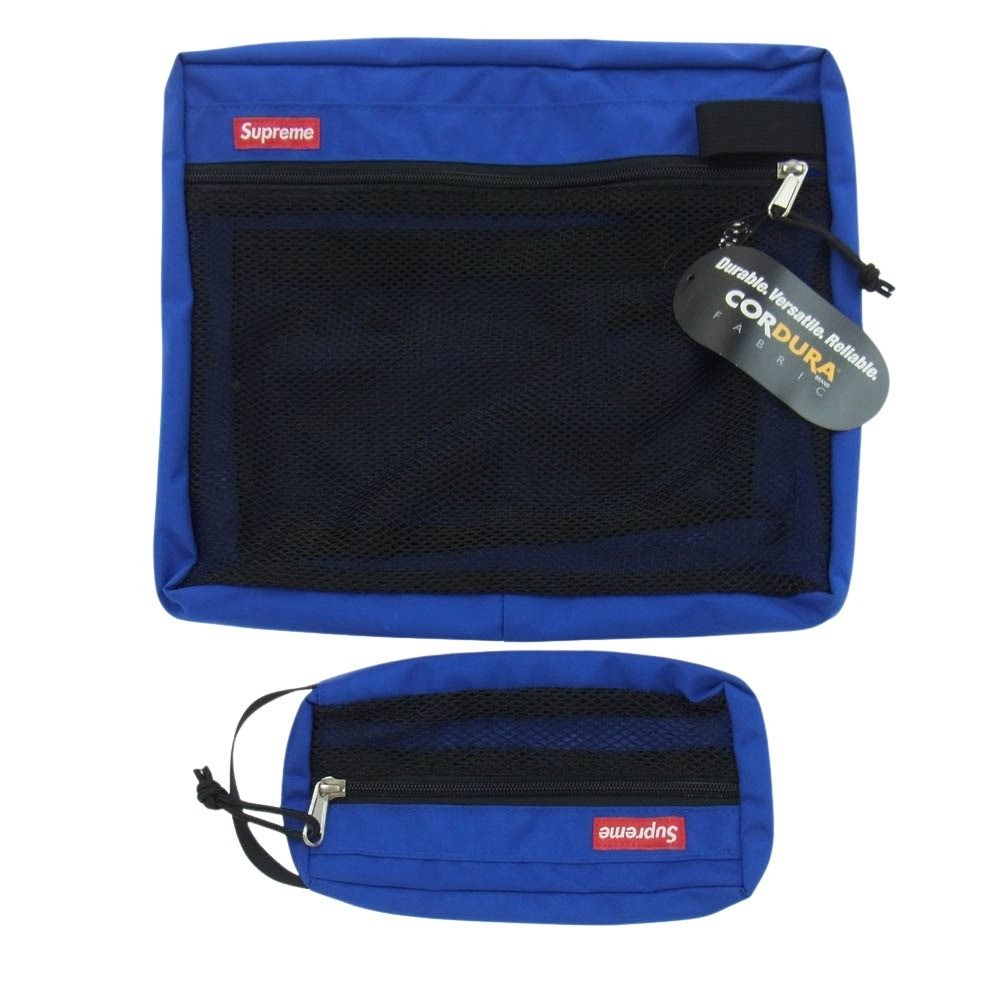 Supreme シュプリーム 16AW Mesh Organizer Bags set of 3 ポーチ 3点 