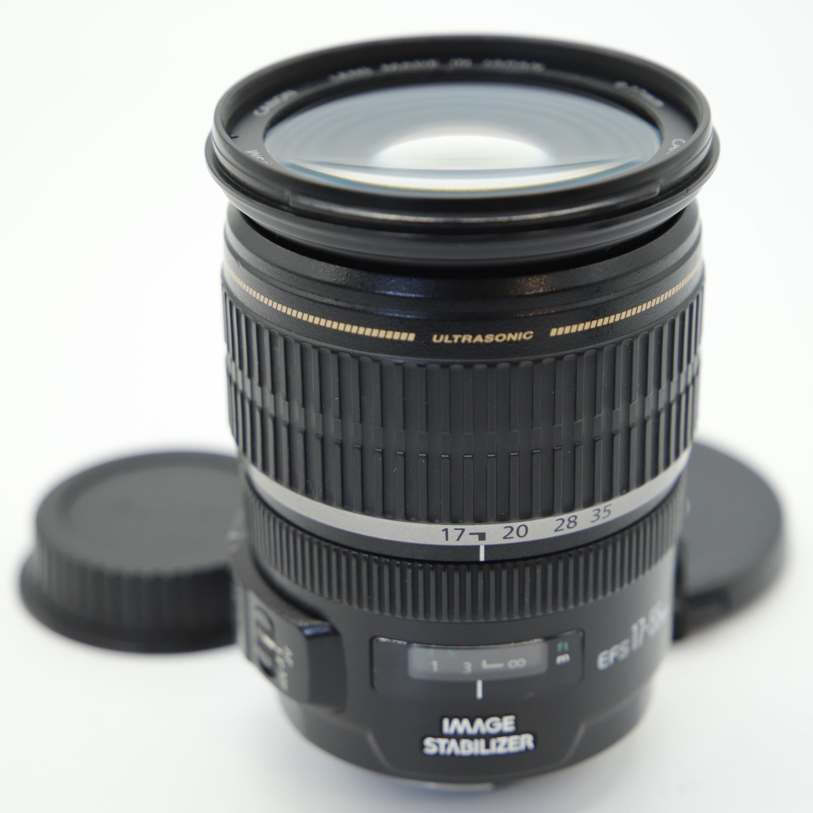 Canon 広角ズームレンズ EF-S17-55mm F2.8 IS USM APS-C対応 中古Canon