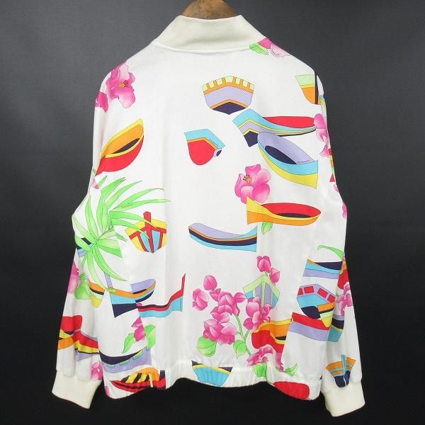 axc レオナールスポーツ LEONARD SPORT ジャケット ブルゾン 42 白系