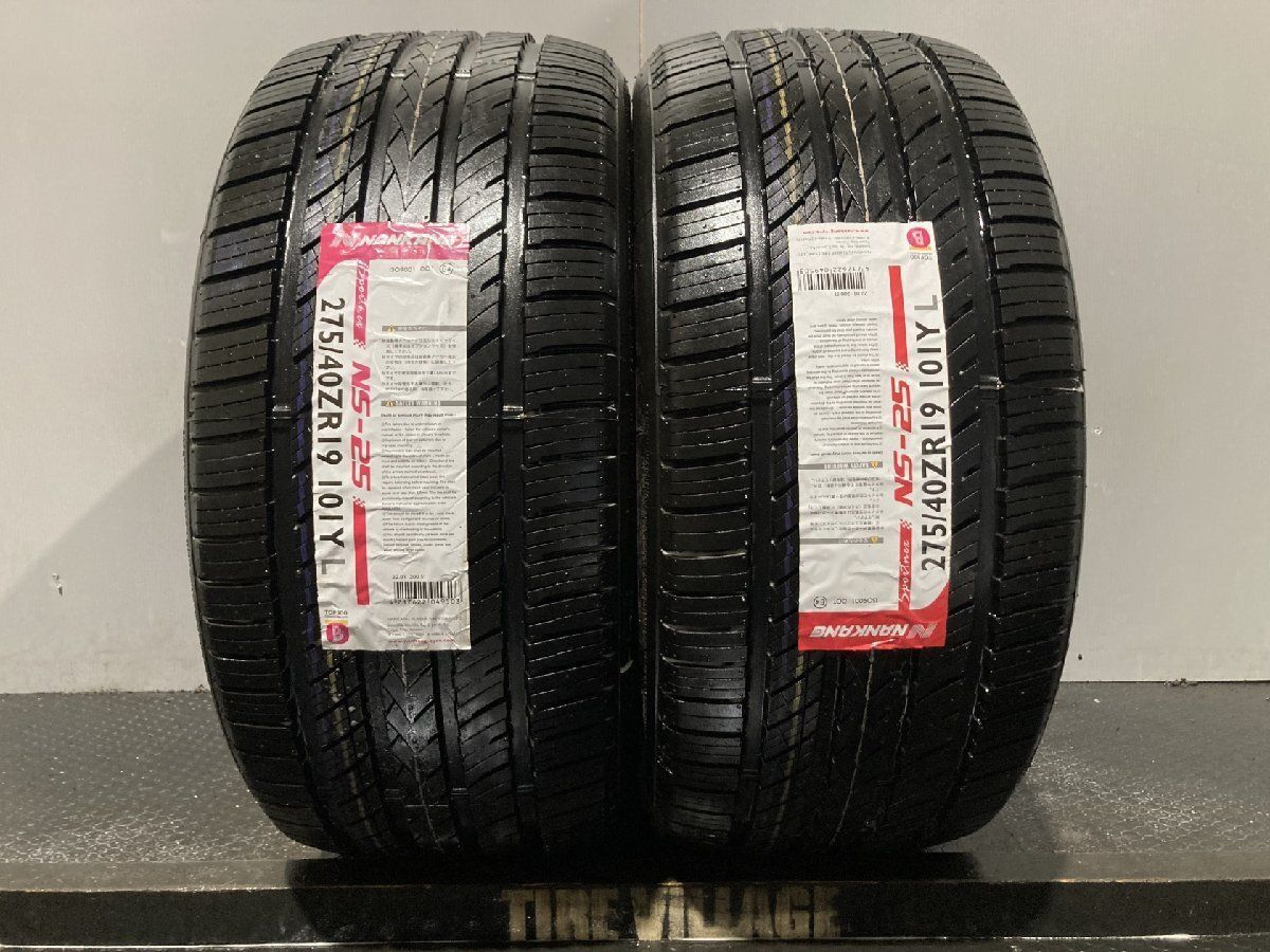 新品】NANKANG Sportnex NS-25 275/40ZR19 101Y 19インチ 夏タイヤ 2本 