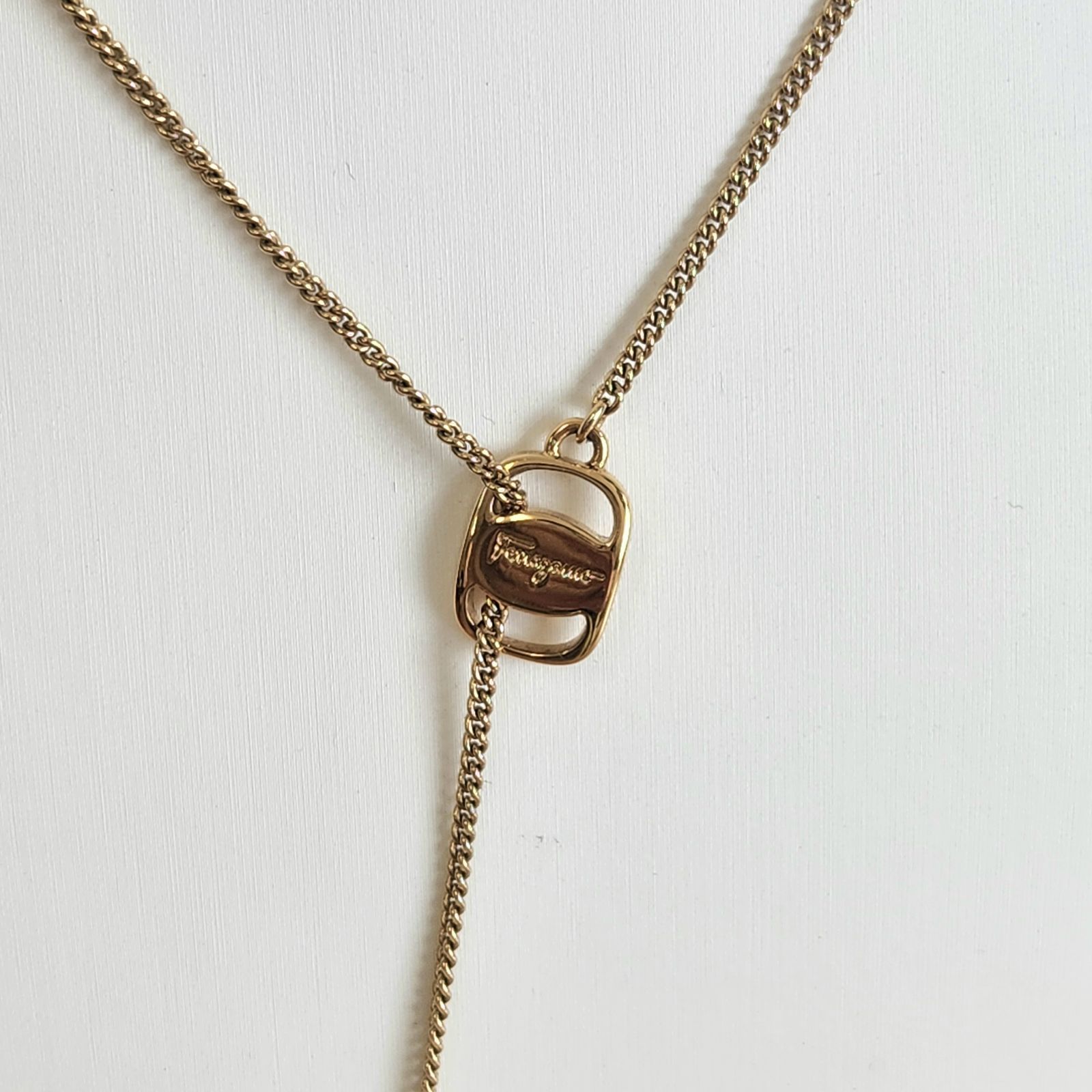 【極 美品】フェラガモ バッグ モチーフ ネックレス 楽天市場】FERRAGAMO フェラガモ 76 0133 002 アイコン モチーフ