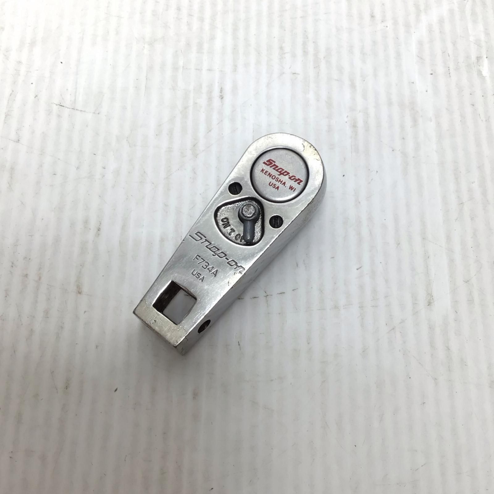 ΘΘSnap-on スナップオン ハンドツール マルチパーパスラチェット 程度B 3|8 使用感有 F734A