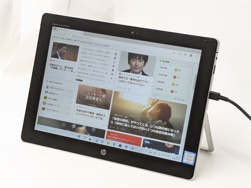 office2019 高速SSD256 タブレット 12インチ HP Elite x2 1012 G1 中古動作良品 第6世代CoreM5 8GB Wi-Fi Bluetooth カメラ Windows11 Office