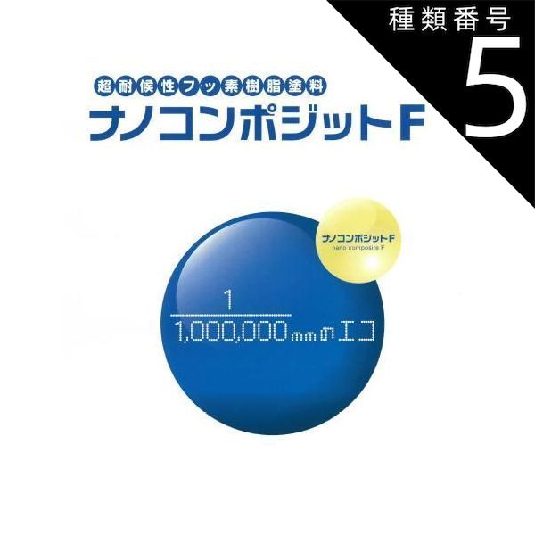種類5 NF-06 水谷ペイント ナノコンポジットF 4kg 各色 標準色