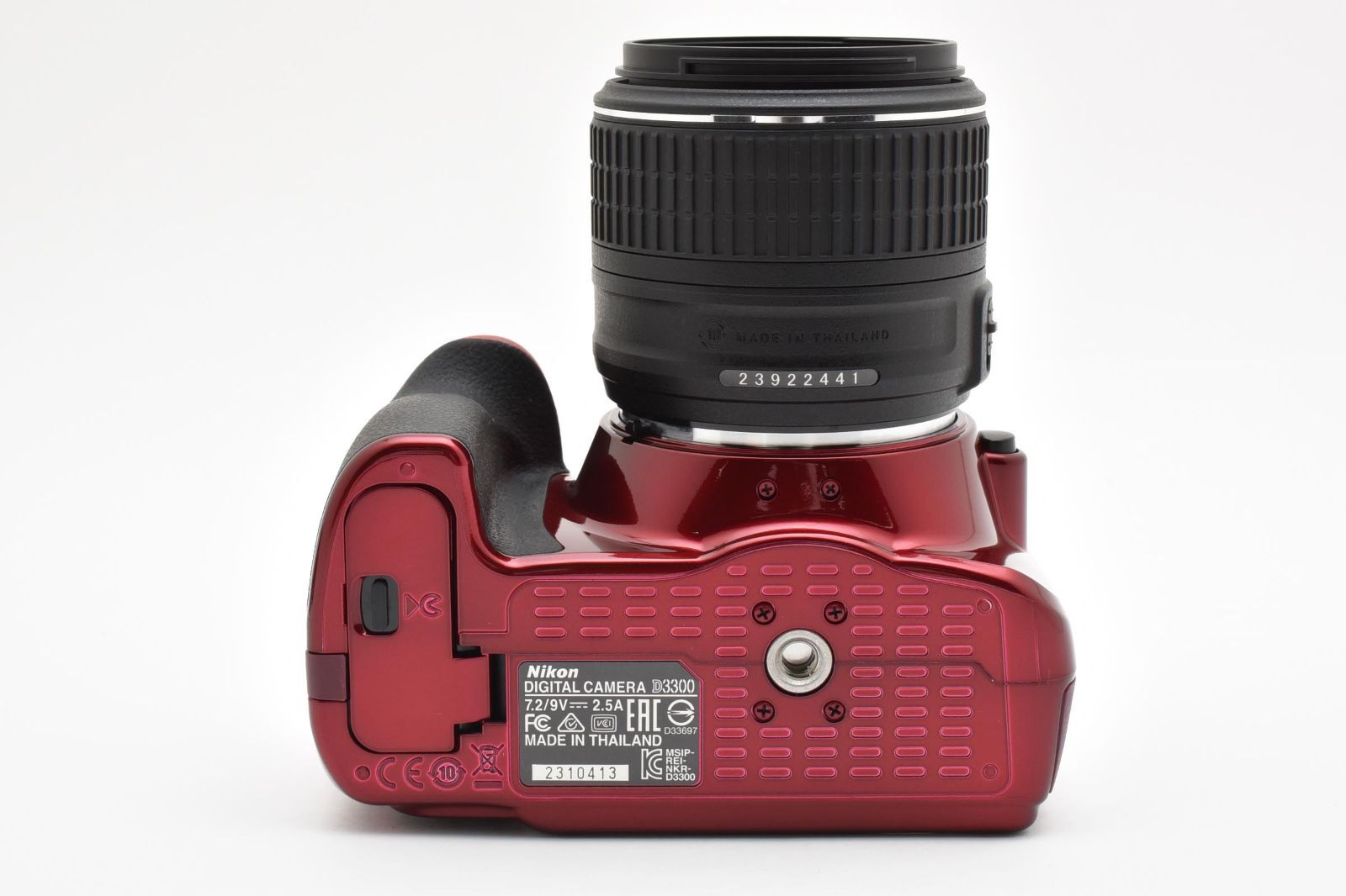 Nikon D3300 デジタル一眼レフカメラ 赤色 3本レンズ付き Amazon | Nikon デジタル一眼レフカメラ D3300 ダブルズーム