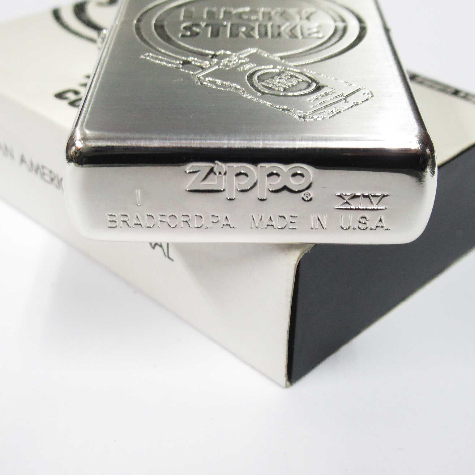 Zippo ジッポーライター LUCKY STRIKE ラッキーストライク 1998