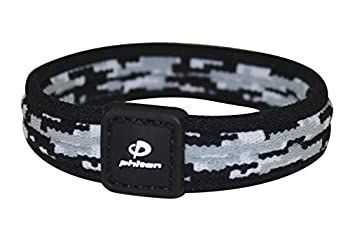 Phiten デジタル迷彩チタンブレスレット 6.75-Inch