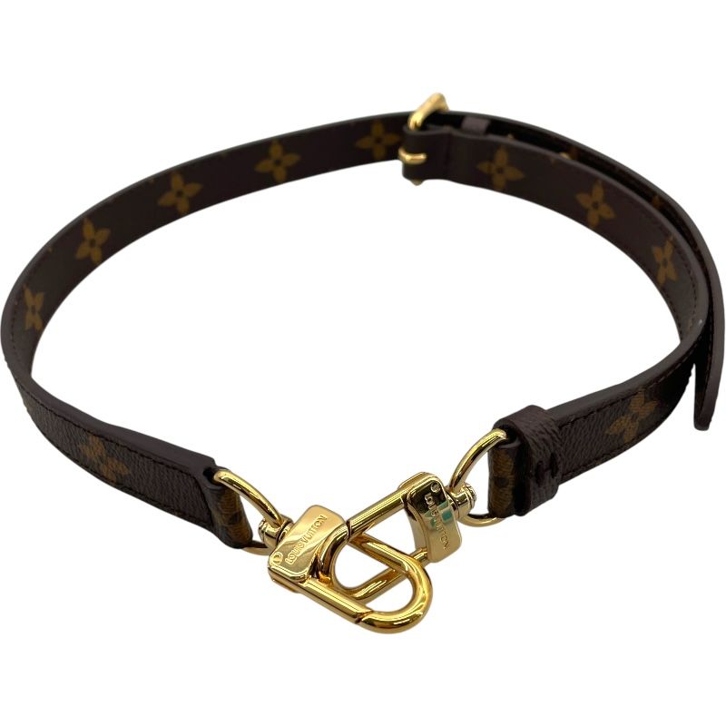 LOUIS VUITTON ルイヴィトン　レザー ショルダーストラップ ブラウン LOUIS VUITTON ルイ ヴィトン ショルダーストラップ ブラウン