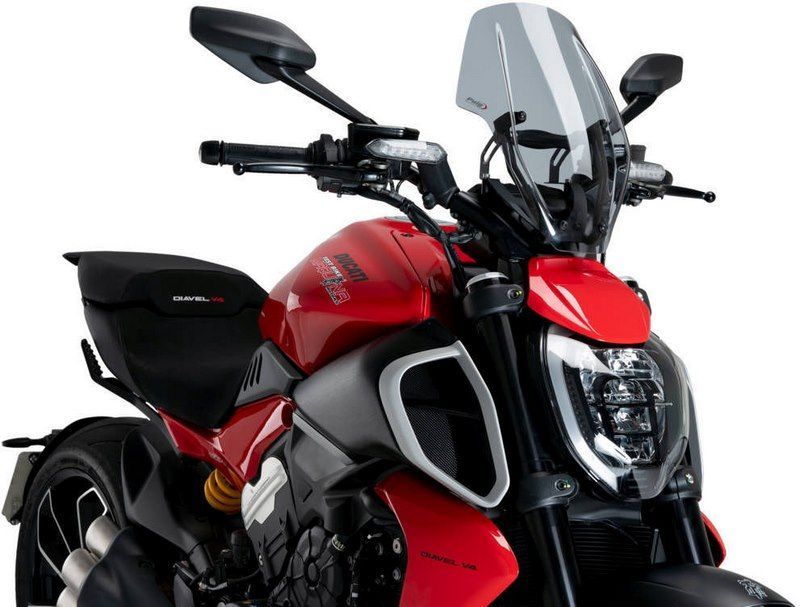 Puig (プーチ)　Xディアベル　スモーク/ライトスモークシールドセット Puig (プーチ) Xディアベル スモーク/ライトスモークシールドセット