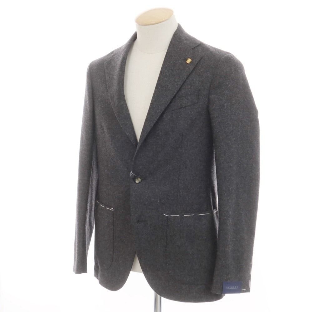 新品】サルトリア ラトーレ SARTORIA LATORRE ウールカシミヤ