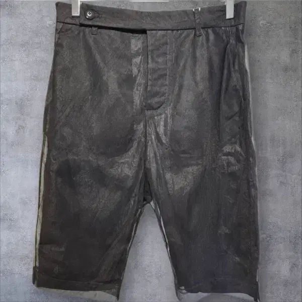 RICK OWENS リックオウエンス ビスコース ダブル シルエット ハーフパンツ
