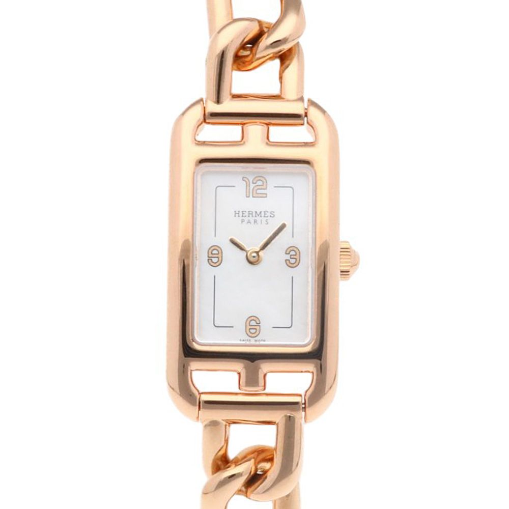 エルメス ナンタケット 腕時計 時計 18金 K18ピンクゴールド NA2.170
