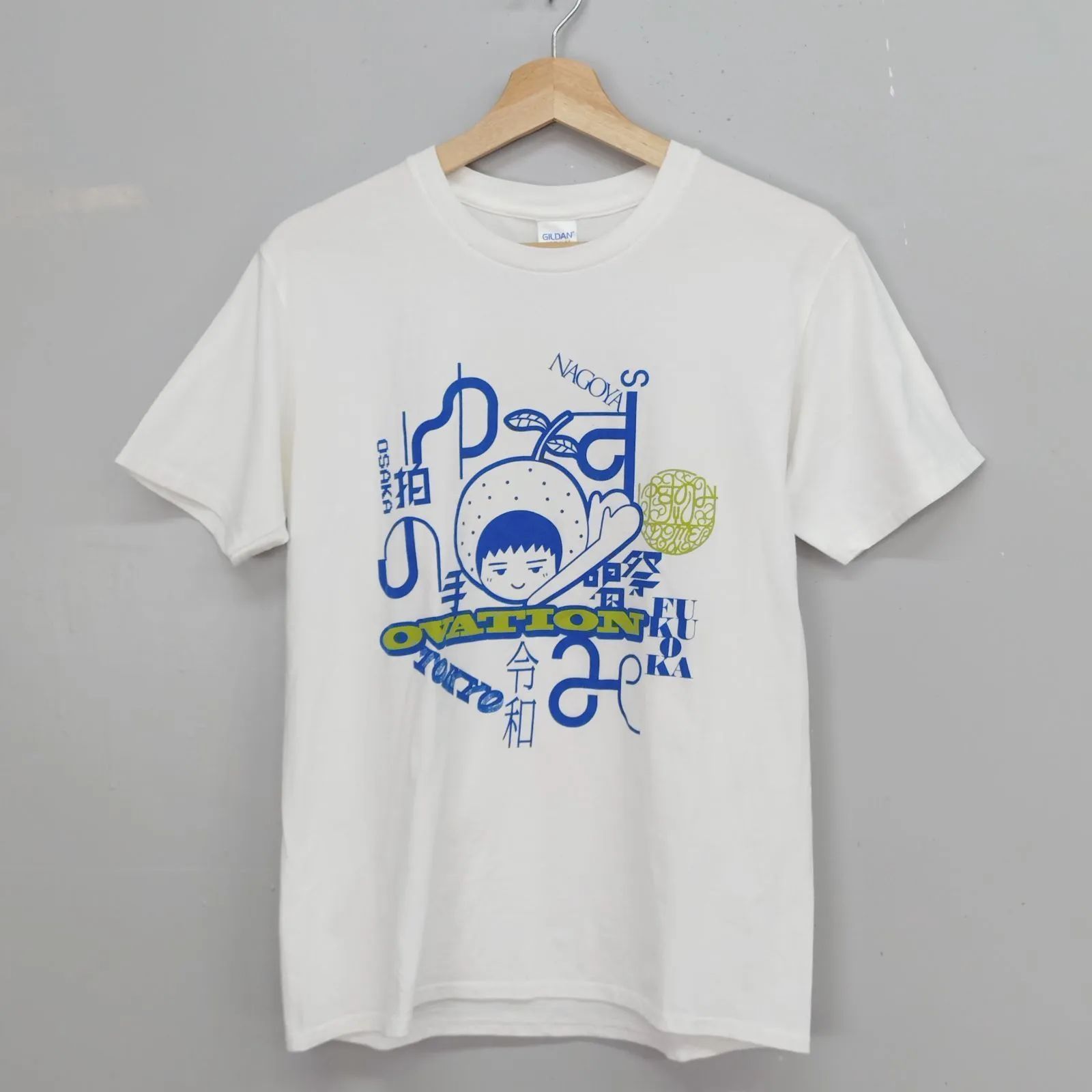 ゆず S サイズ ライブTシャツ ゆずマン 新元号Tシャツ ゆず 弾き語り