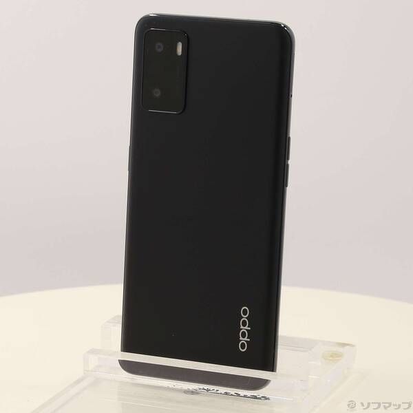 品〕 OPPO A55s 5G 購入 64GB ブラック CPH2309 SIMフリー【344】 中古
