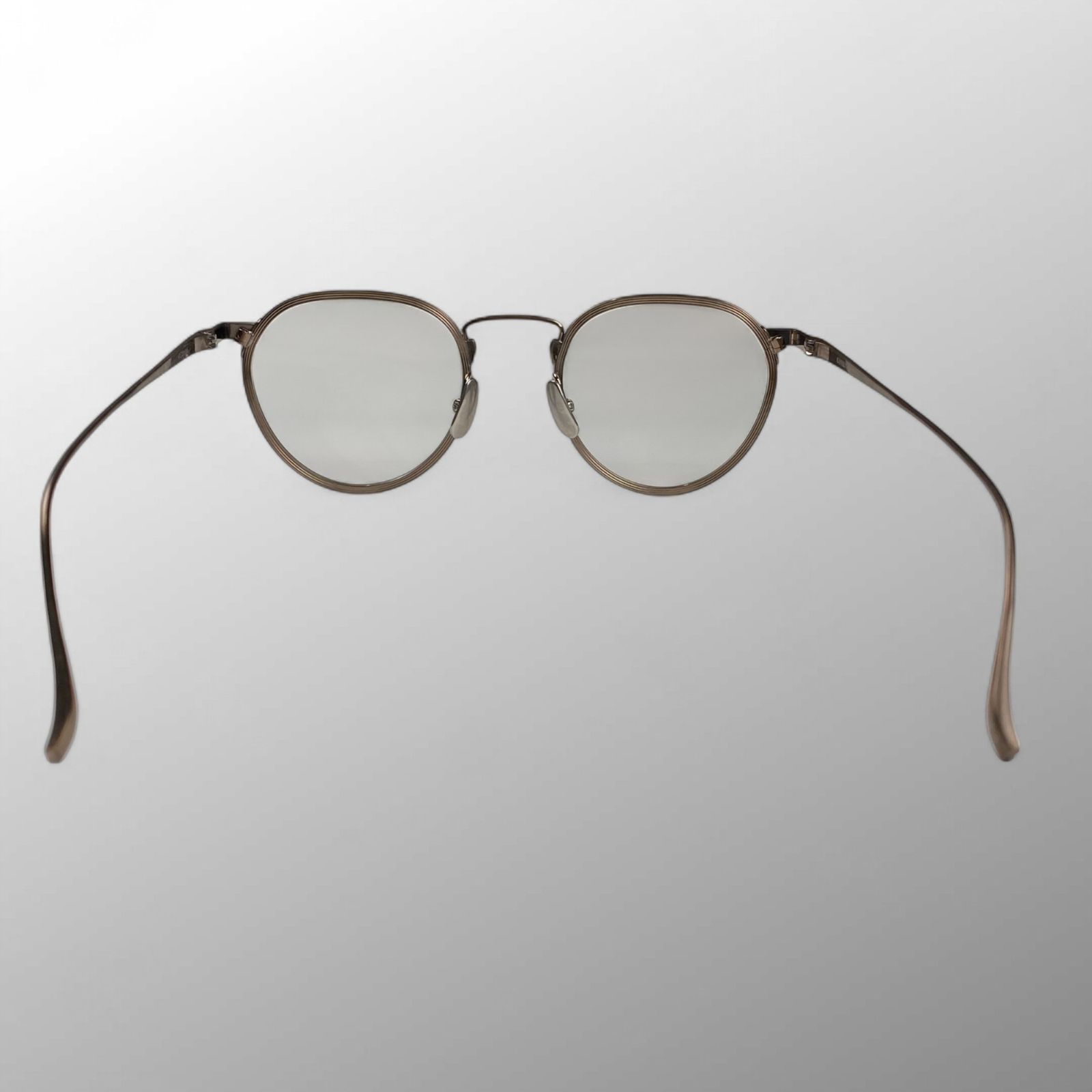 【美品】金子眼鏡 KANEKO OPTICAL ボストン型コンビフレーム チタン 未使用級】 金子眼鏡 JAPANシリーズ / チタンフレーム ボストン型アイ