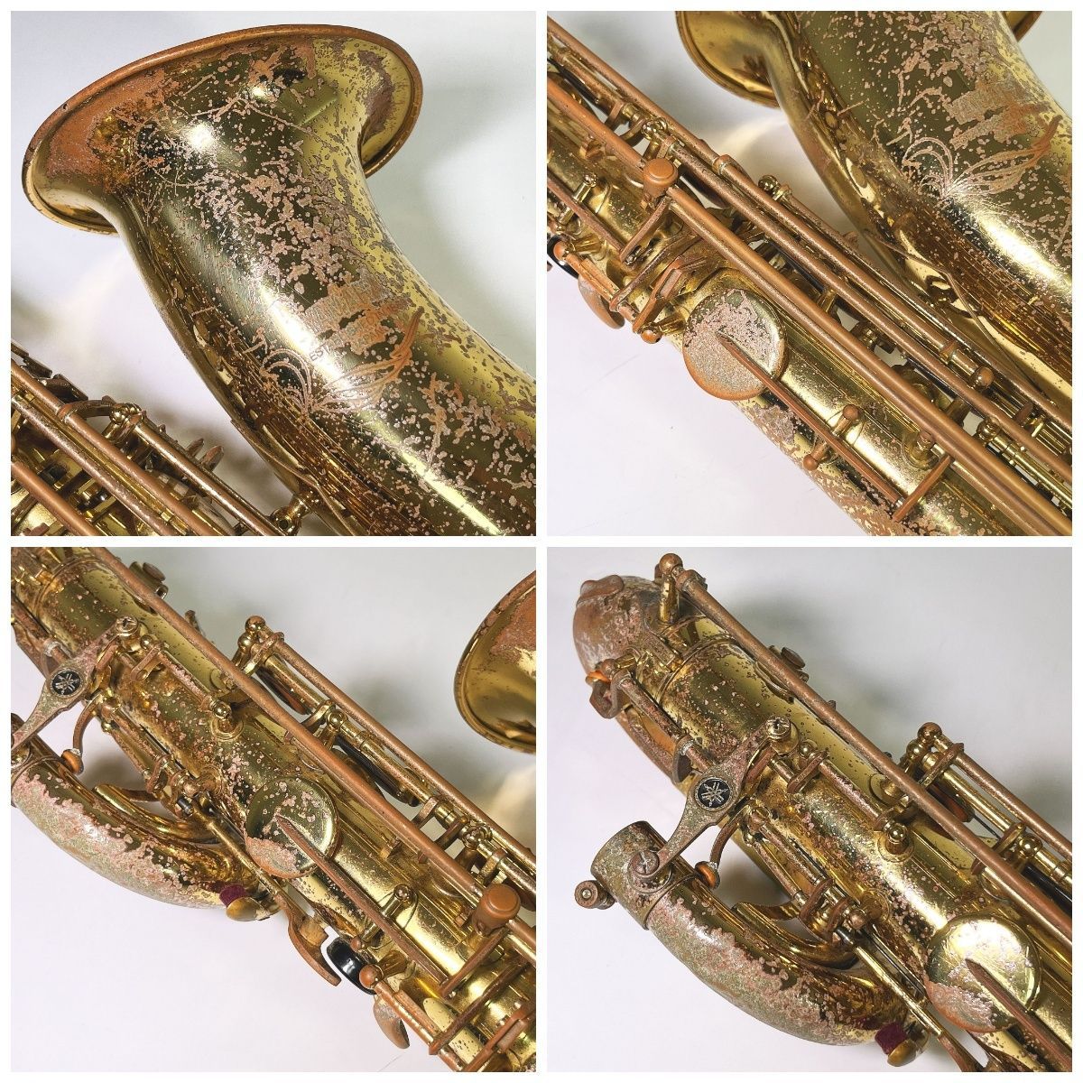 ジャンク品 YAMAHA ヤマハ YBS-41II YBS41II バリトンサックス 管楽器