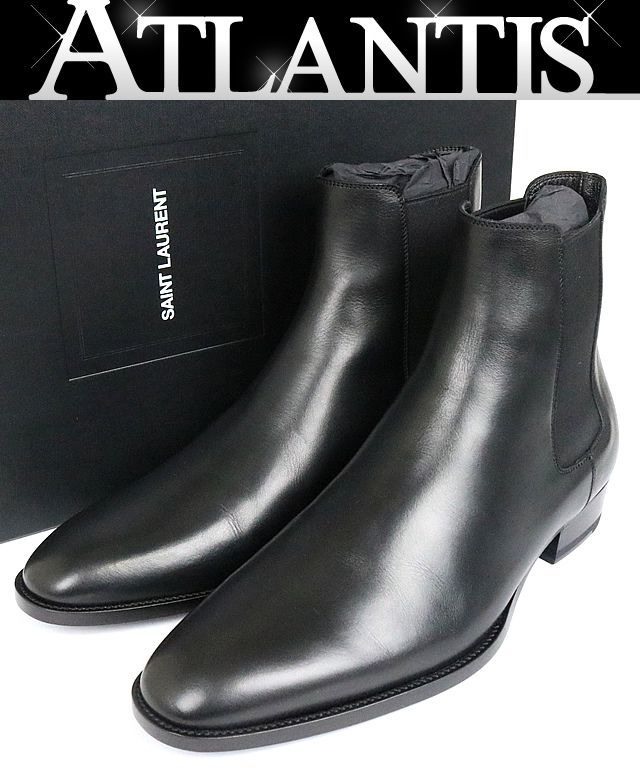 返品?交換対象商品】 S Lt - 銀座店 SAINT LAURENT 未使用 サイドゴア