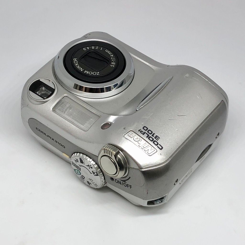 動作確認済み】ニコン COOLPIX 3100 オールドコンデジ デジカメ
