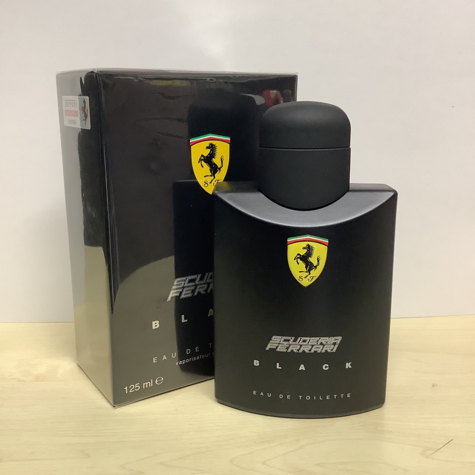新品未開封☆Ferrariフェラーリブラックオードトワレ125ml 初々し