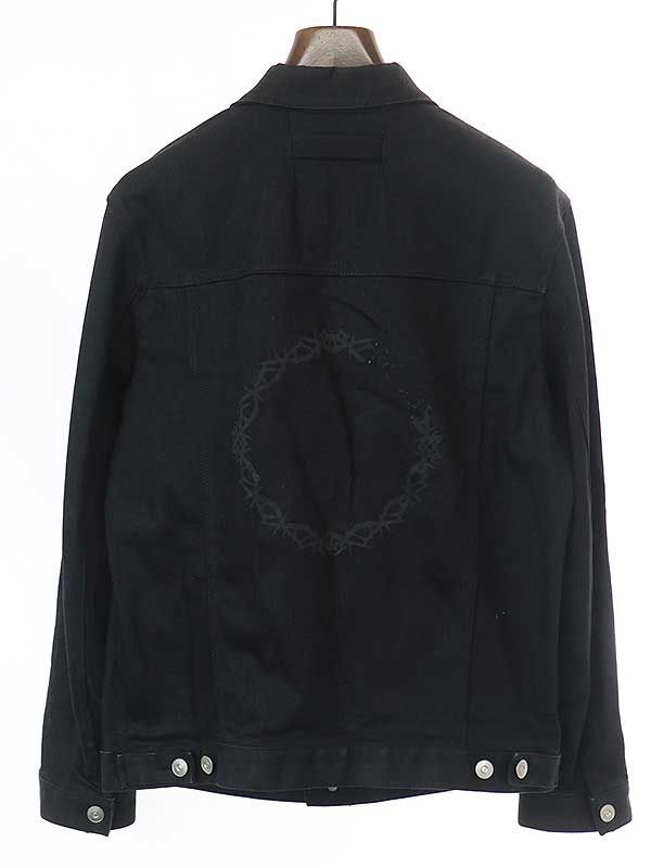 ALYX アリクス BLACK DENIM JACKET バックプリントデニムジャケット  