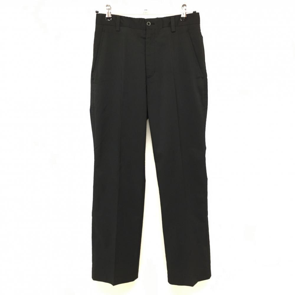特価【超美品】ナイキゴルフ パンツ 黒 織生地 シンプル ストレッチ FITDRY メンズ 29(M) ゴルフウェア NIKE