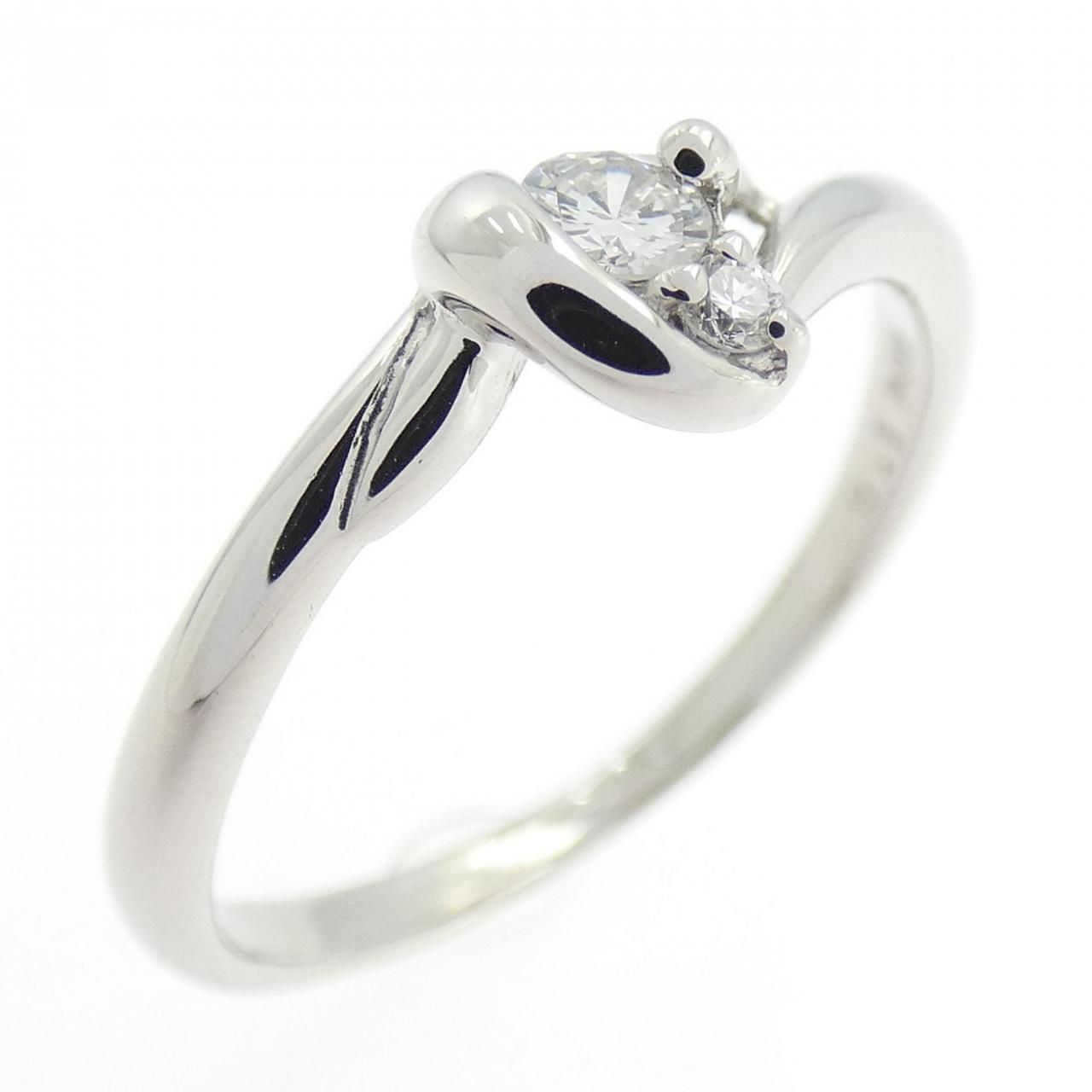 PT900 ダイヤモンド リング 0.1CT - メルカリ