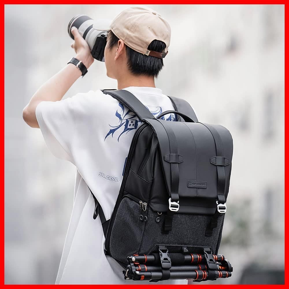 Concept 一眼レフ|DSLRカメラ|レンズ|16インチPC|三脚収納可