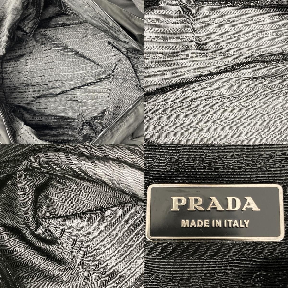 PRADA v70s ボストンバッグ グレー　旅行バッグ PRADA プラダ ボストンバッグ ショルダーバッグ 旅行鞄 トラベル