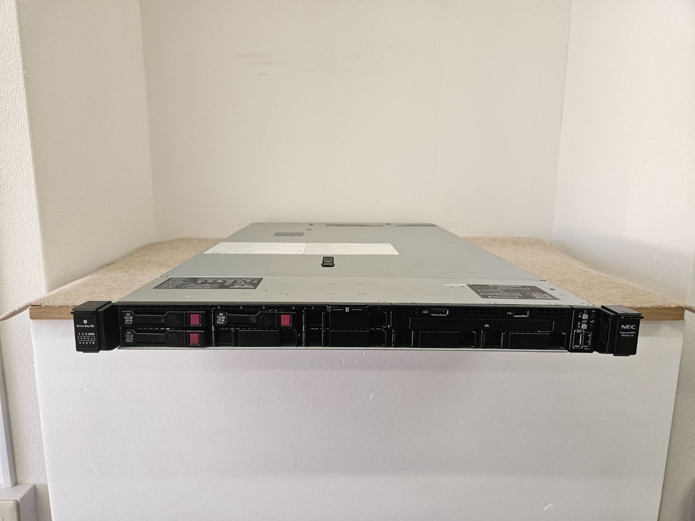 サーバー NEC Express5800 R120h-1M HPE OEM ラックサーバー NEC Express5800/R120h-1M N8100-2557Y/Xeon