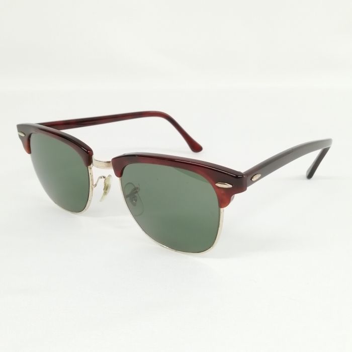【良品】【レイバン】サングラス B&L USA W1116 クラブマスター Ray-Ban RB3016 Clubmaster Classic Sunglasses | LensCrafters