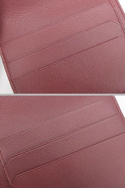 超美品】 カルティエ Cartier カボション Wホック財布 両面財布