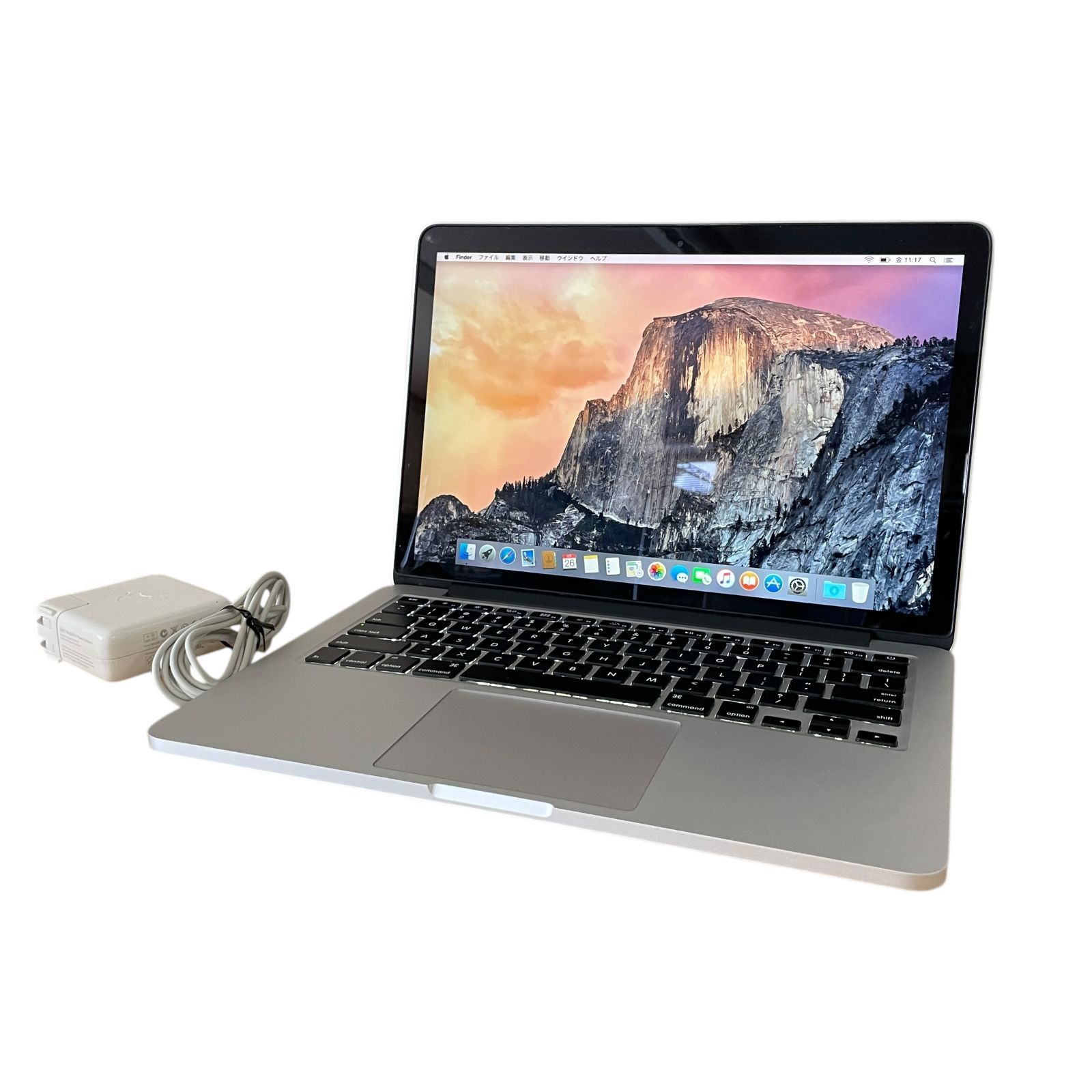 Apple MacBook Pro A1502 Intel Core i5 13.3インチ 2560×1600 メモリ16GB SSD256GB カメラ 通電OK 動作品 ノートPC NO.Y9023