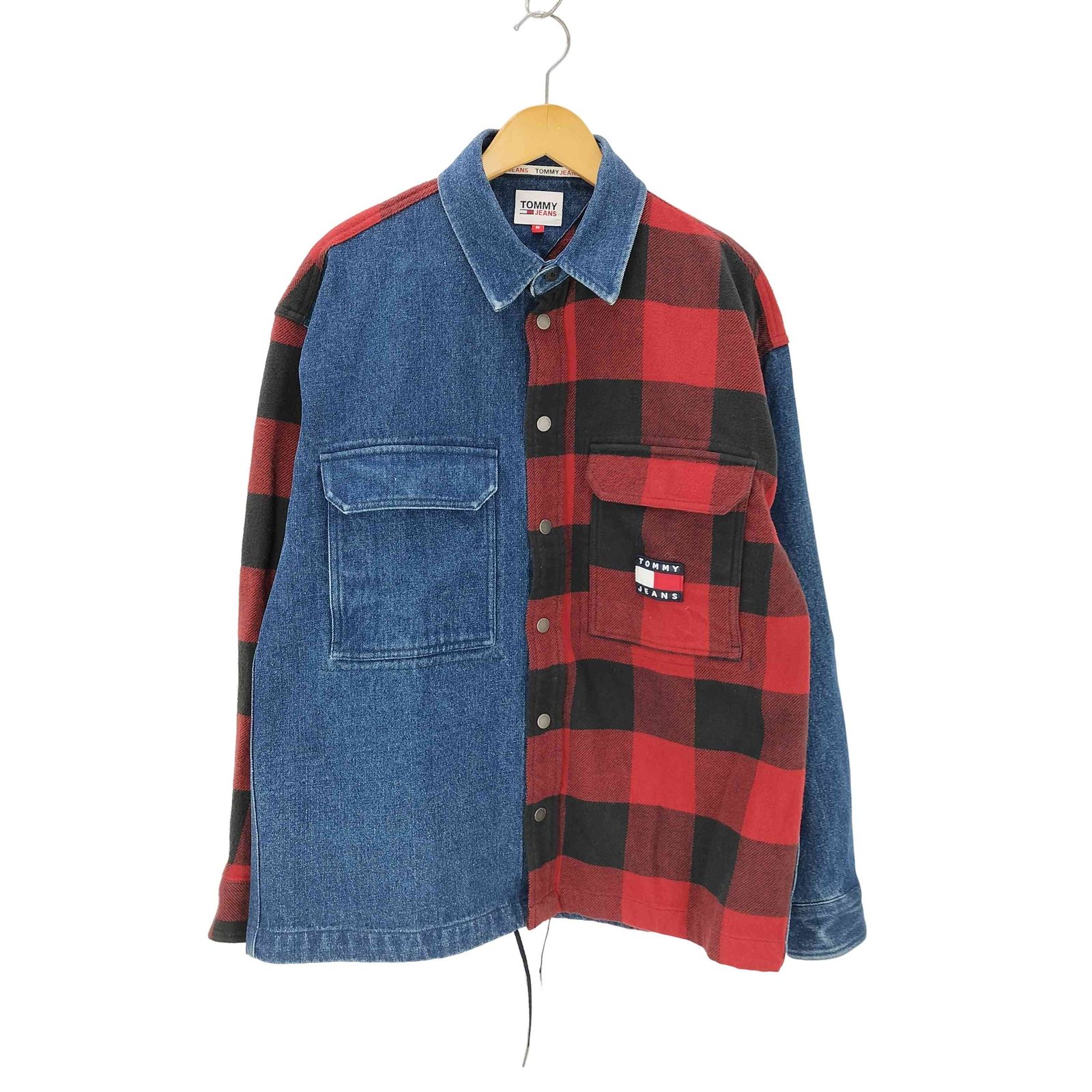 トミーヒルフィガー TOMMY HILFIGER 切替 デニムジャケット メンズ JPN 