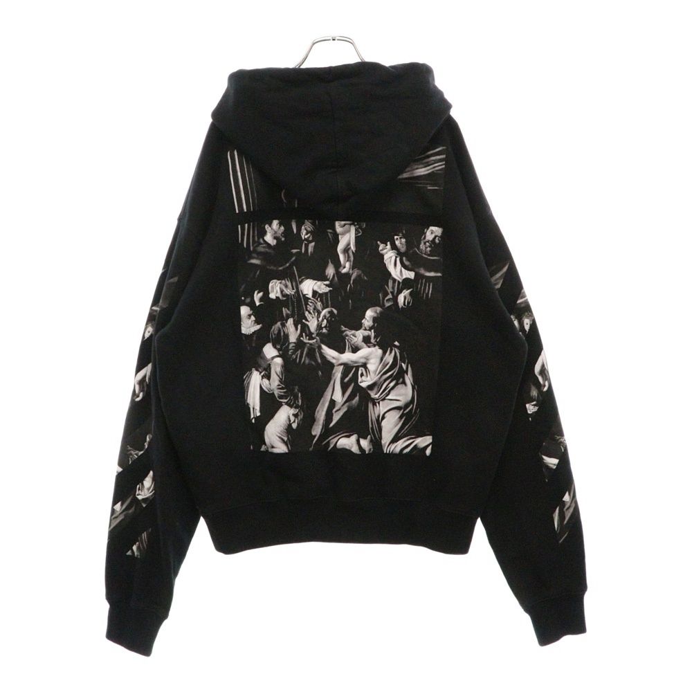 OFF-WHITE (オフホワイト) 20SS CARAVAGGIO SQUARE OVER HOODIE 