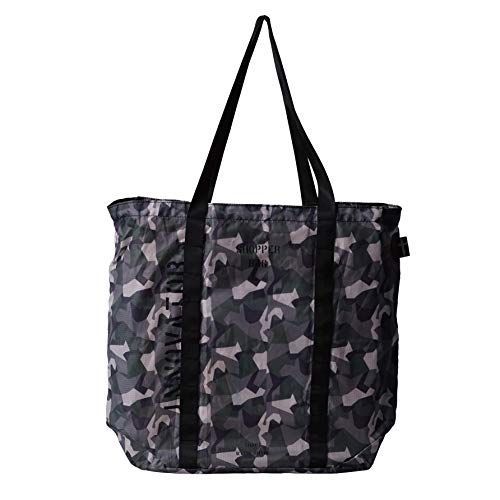 CAMOUFLAGE [イノベーター] ショッパーバッグ カラビナ＆ポーチ付き SI003 CAMOUFLAGE