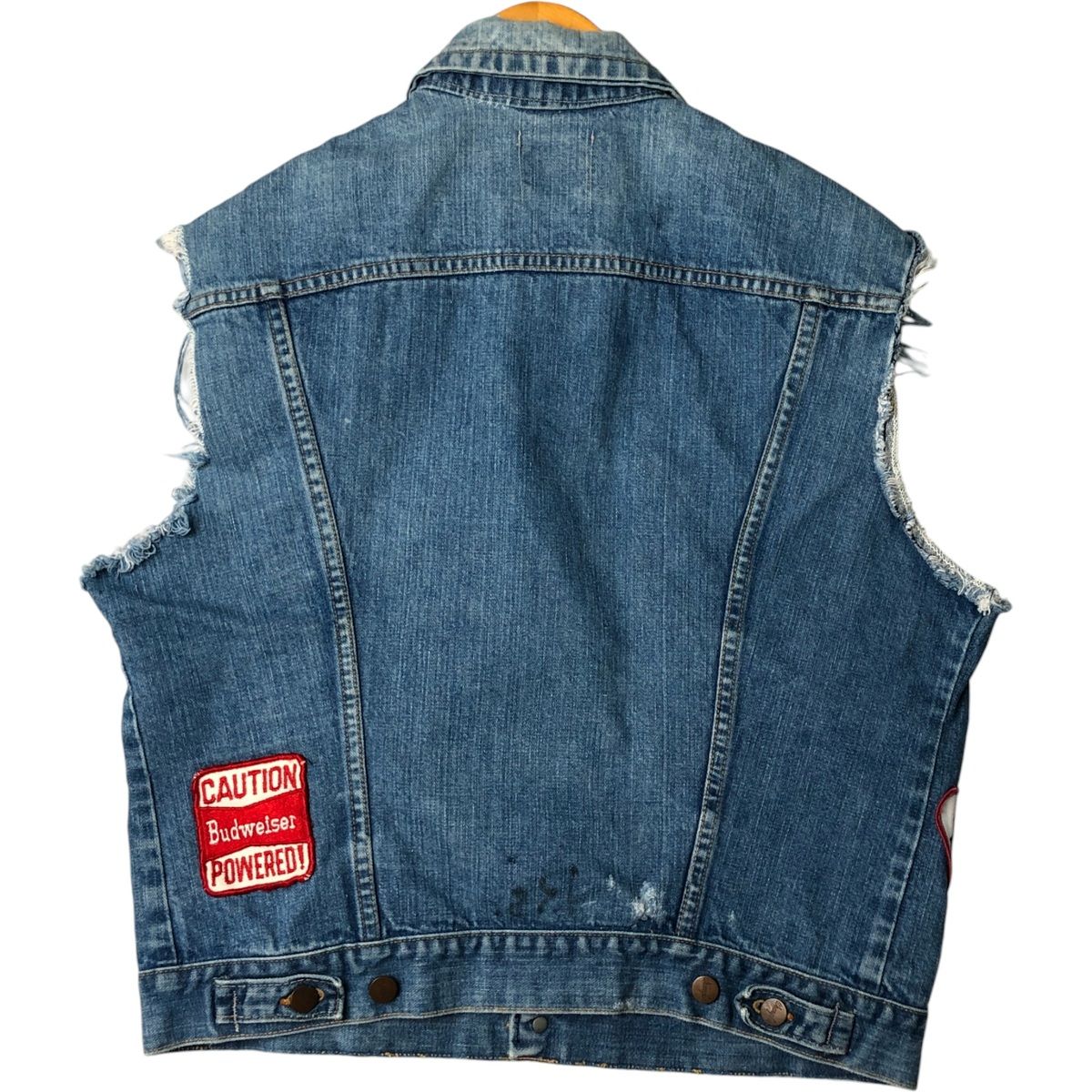 古着 70年代 ラングラー Wrangler デニムベスト メンズM相当 ヴィンテージ|eaa584411