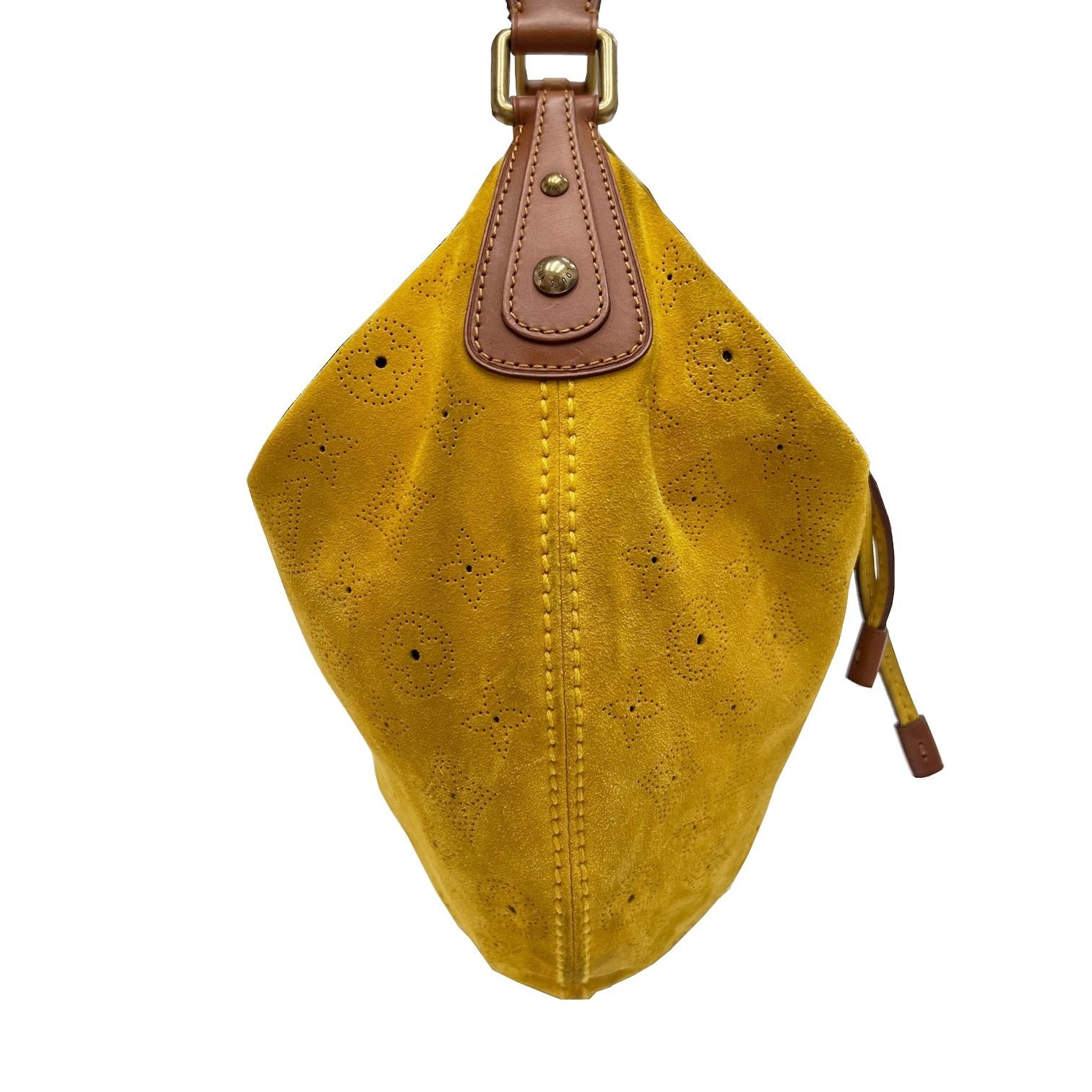 ルイ ヴィトン LOUIS VUITTON オナタGM モノグラム・スエード ワン