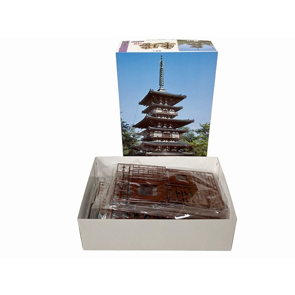 未組み立て　ブロンズシリーズ　薬師寺 東塔 1/100 プラモデル 未組み立て ブロンズシリーズ 薬師寺 東塔 1/100 プラモデル